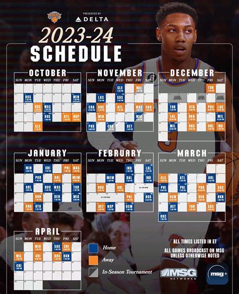 ny knicks schedule march 2024